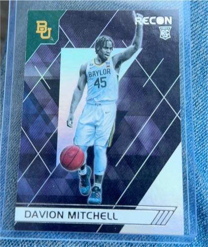 2021 Panini Chronicles Draft Picks Recon #130 Davion Mitchell — front