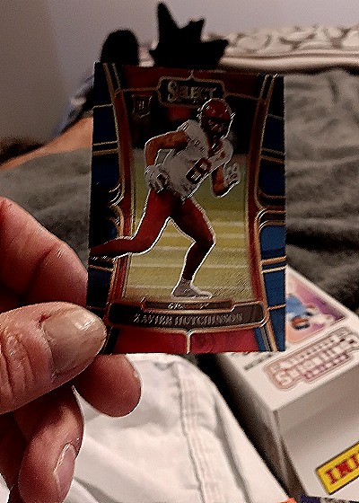 2023 Panini Select Draft Picks #23 Xavier Hutchinson — front