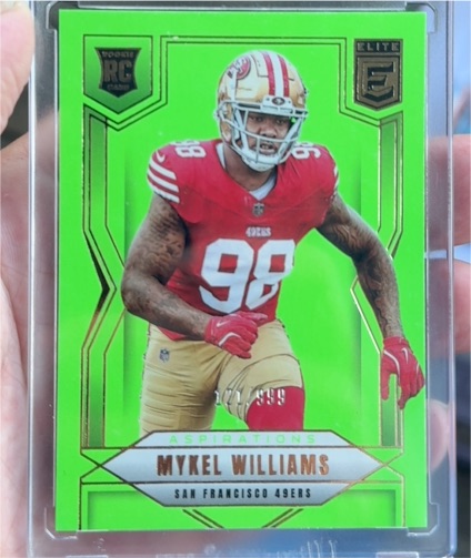 2025 Donruss Elite #164 Mykel Williams — front