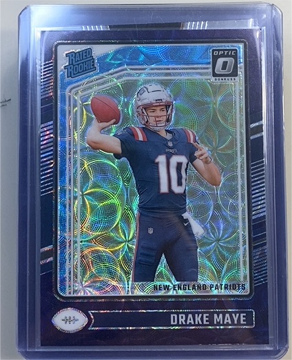 2024 Panini Donruss Optic #229 Drake Maye — front