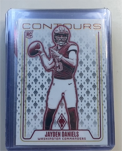 2024 Panini Phoenix - Contours #CON-JDS Jayden Daniels — front
