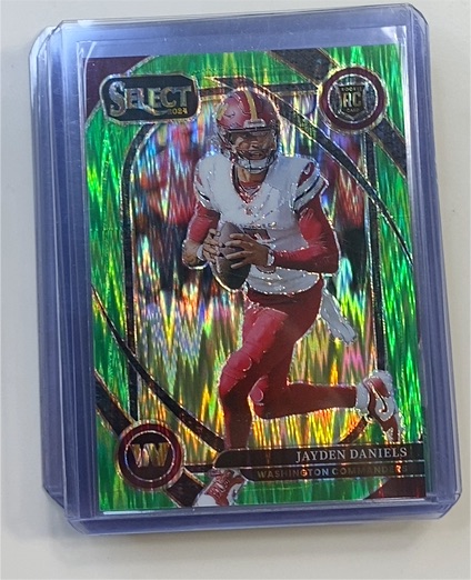 2024 Panini Select Club Level #217 Jayden Daniels — front