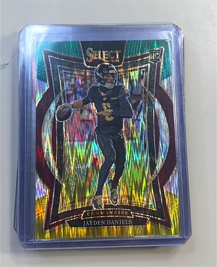 2024 Panini Select #26 Jayden Daniels Concourse Rookie — front