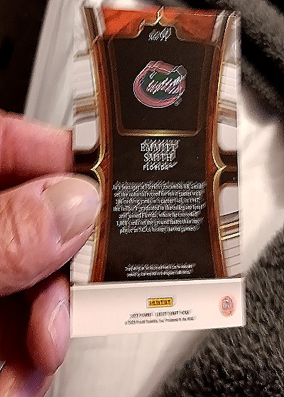 2023 Panini Select Draft Picks #91 Emmitt Smith — back