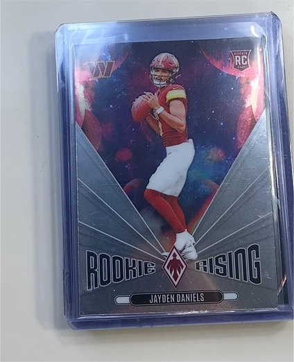 2024 Panini Phoenix Rookie Rising #RR-JDS Jayden Daniels — front