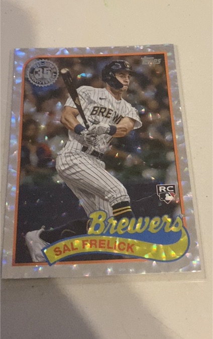 2024 Topps Series 1 1989 Topps #89B-9 Sal Frelick — front