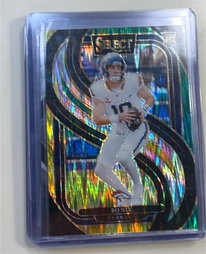 2024 Panini Select Premier Level #117 Bo Nix — front
