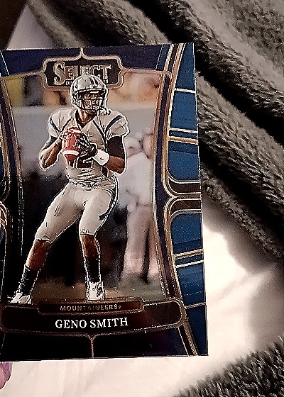 2023 Panini Select Draft Picks #33 Geno Smith West Virginia Mountaineers — front