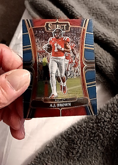 2023 Panini Select Draft Picks #57 A.J. Brown — front