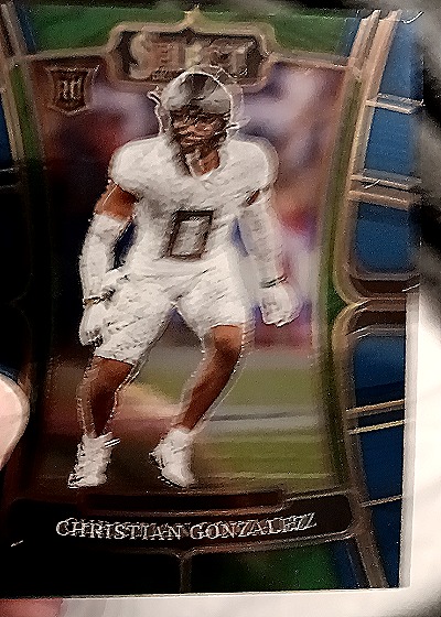 2023 Panini Select Draft Picks #15 Christian Gonzalez — front