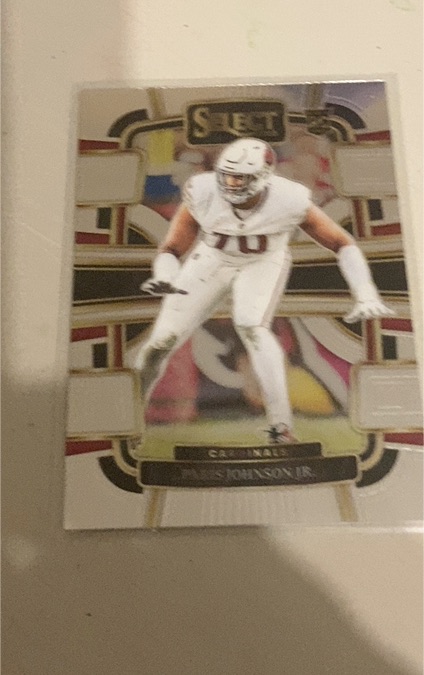 2023 Panini Select #3 Paris Johnson Jr. — front