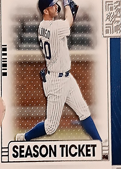 2021 Panini Contenders Baseball #64 Pete Alonso — front