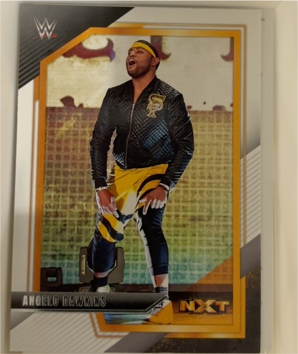 2022 Panini WWE NXT #114 Angelo Dawkins — front