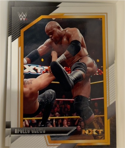 2022 Panini WWE NXT #106 Apollo Crews — front
