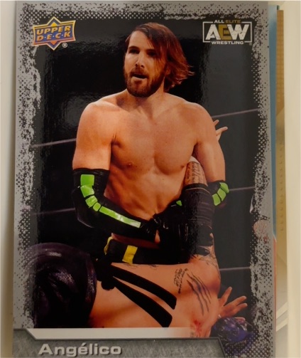 2022 Upper Deck AEW #36 Angélico — front