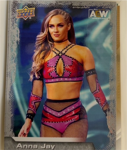 2022 Upper Deck AEW #77 Anna Jay — front
