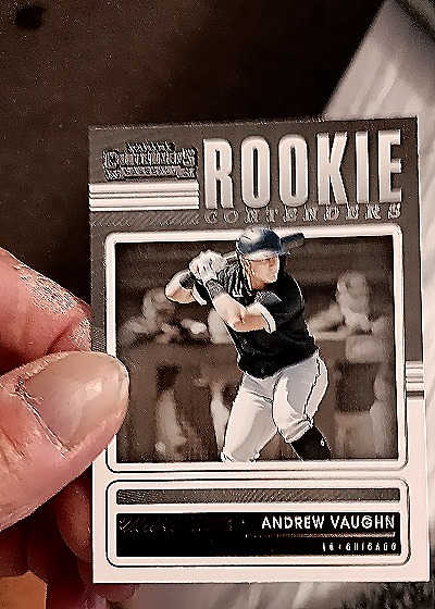 2021 Panini Contenders Rookie Contenders #RKC-AV Andrew Vaughn — front