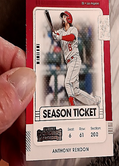 2021 Panini Contenders #92 Anthony Rendon — front