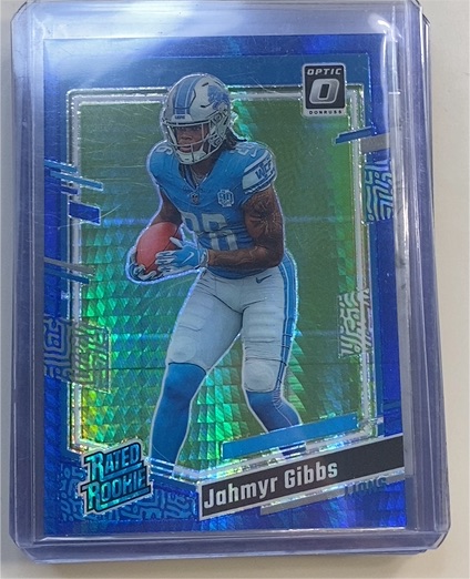 2023 Panini Donruss Optic #236 Jahmyr Gibbs — front