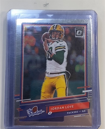 2020 Panini Donruss Optic The Rookies #TR-JL Jordan Love — front