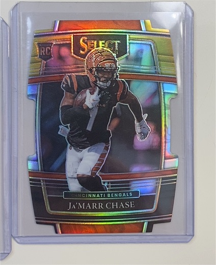 2021 Panini Select Concourse #47 Ja'Marr Chase — front