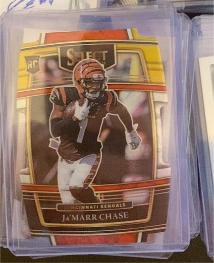 2021 Panini Select #47 Ja'Marr Chase — front