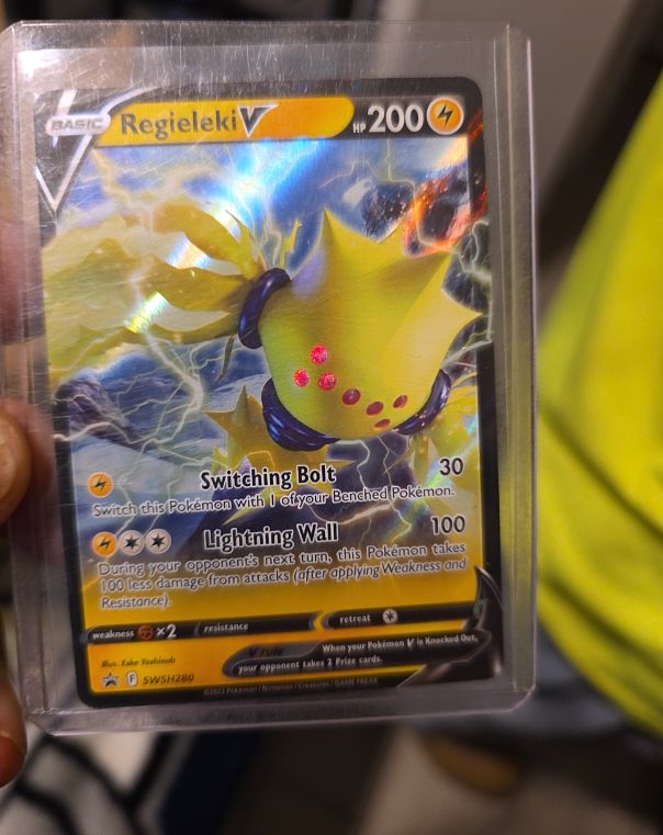 2020 Pokémon SWSH #SWSH280 Regieleki V — front