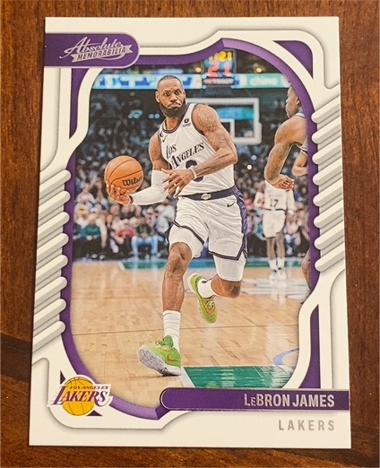 2022-23 Panini Chronicles Absolute #109 LeBron James — front