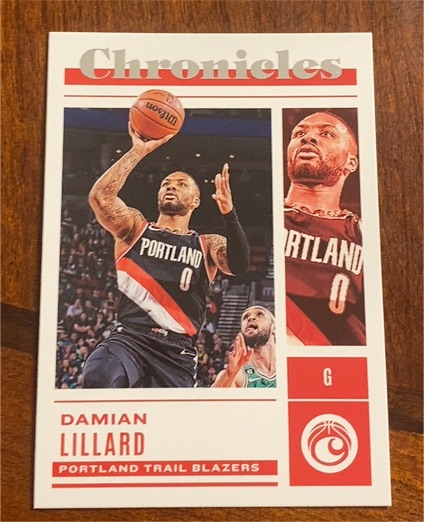 2022-23 Panini Chronicles #18 Damian Lillard — front