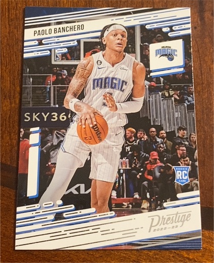 2022-23 Panini Chronicles Prestige #64 Paolo Banchero — front