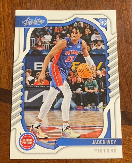 2022-23 Panini Chronicles Absolute #104 Jaden Ivey — front