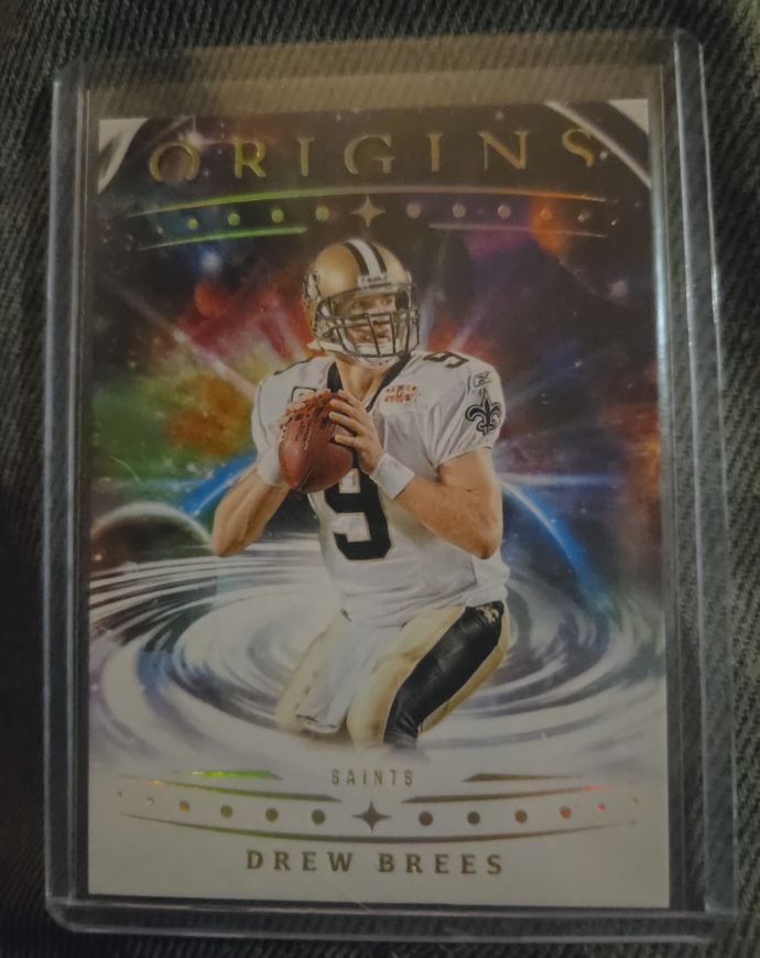 2025 Panini Origins Drew Brees — front