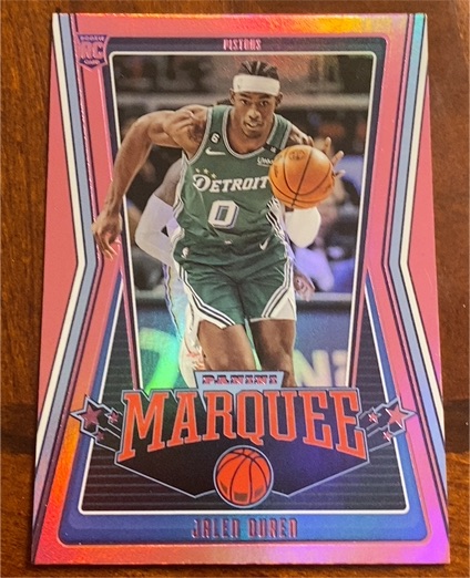2022-23 Panini Chronicles Marquee #251 Jalen Duren — front