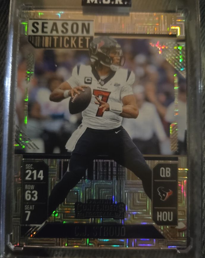 2024 Panini Contenders Season Ticket #39 C.J. Stroud — front