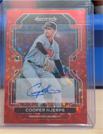 2022 Panini Prizm Draft Picks #PDP22 Cooper Hjerpe — front