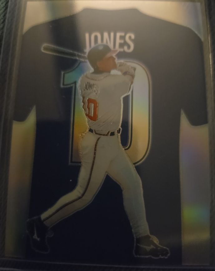 1993 Topps #10 Chipper Jones — front