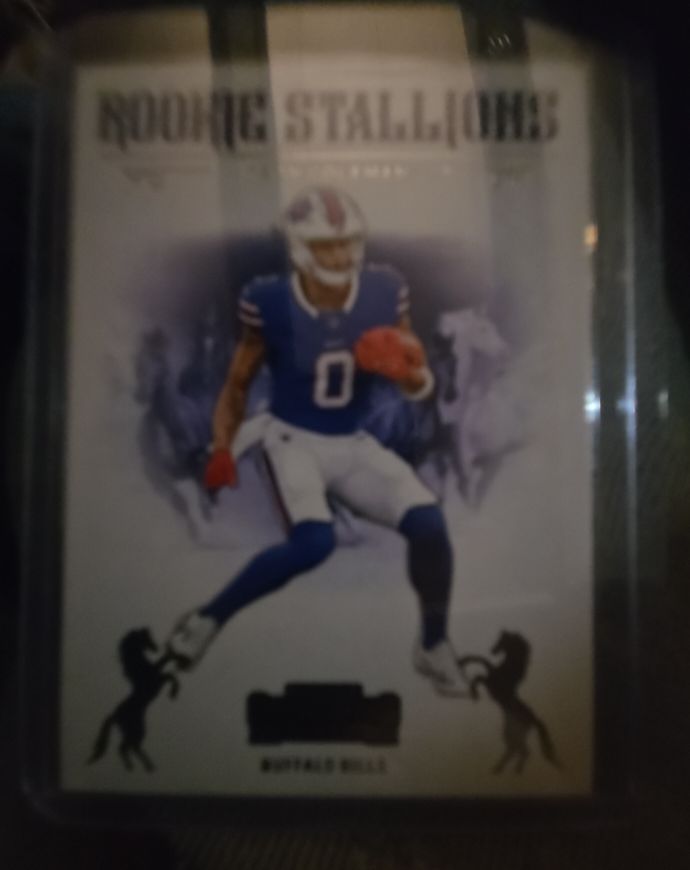 2024 Panini Contenders #19 Keon Coleman Rookie Stallions — front