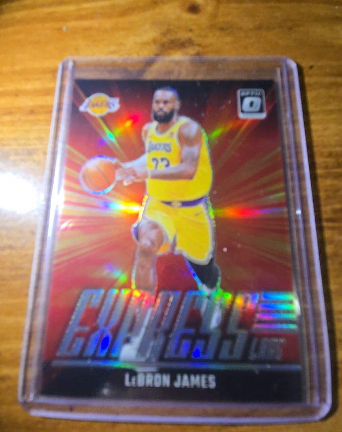 2024 Donruss Optic Express Lane LeBron James — front