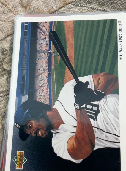 1992 Upper Deck #96 Cecil Fielder — front
