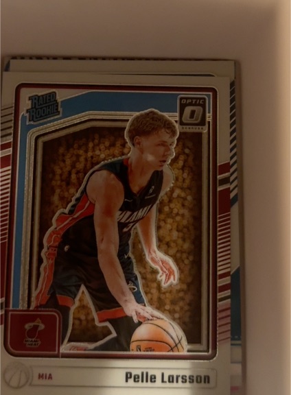 2024-25 Donruss Optic #293 Pelle Larsson — front