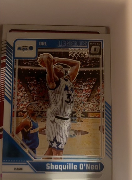 2024-25 Panini Donruss Optic #244 Shaquille O'Neal Legends Orlando Magic — front