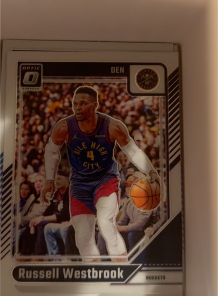 2024-25 Donruss Optic #15 Russell Westbrook — front