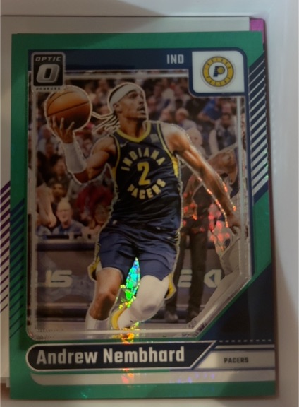 2024-25 Panini Donruss Optic #25 Andrew Nembhard — front