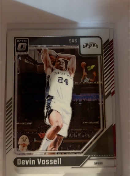 2024-25 Panini Donruss Optic #157 Devin Vassell — front