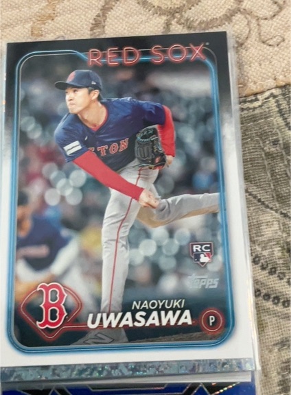 2024 Topps Update #US268 Naoyuki Uwasawa — front