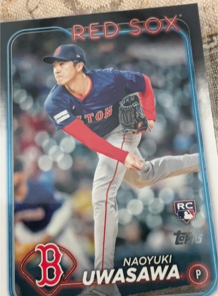 2024 Topps Update #US268 Naoyuki Uwasawa — front
