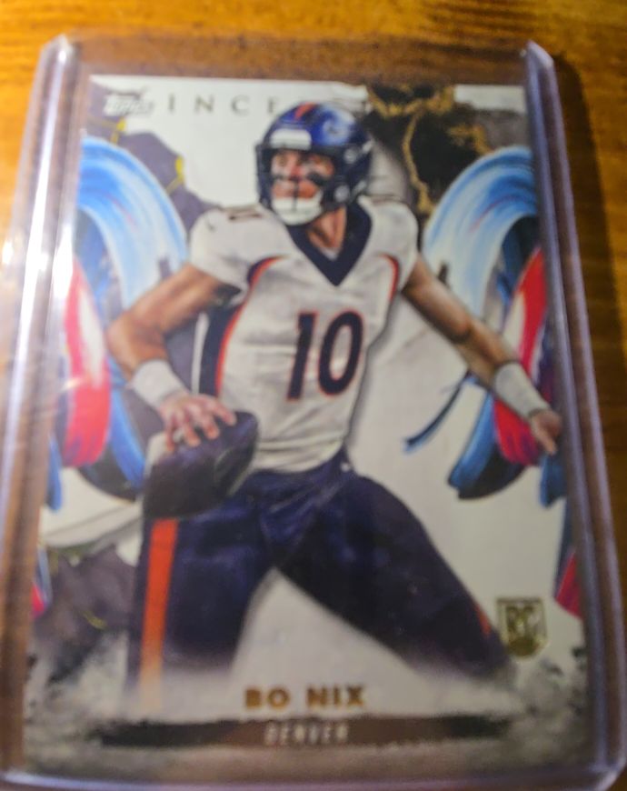 2024 Topps Inception #161 Bo Nix — front