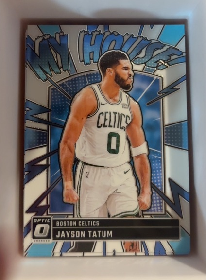 2024-25 Panini Donruss Optic #7 Jayson Tatum My House — front