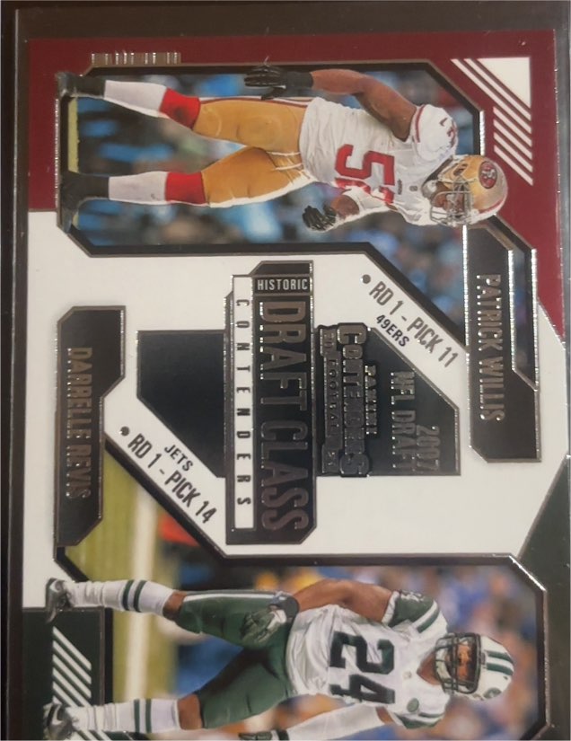 2024 Panini Contenders Historic Draft Class #23 Patrick Willis / Darrelle Revis — front