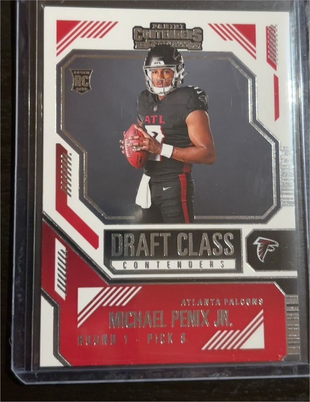 2024 Panini Contenders Draft Class Contenders #9 Michael Penix Jr. — front